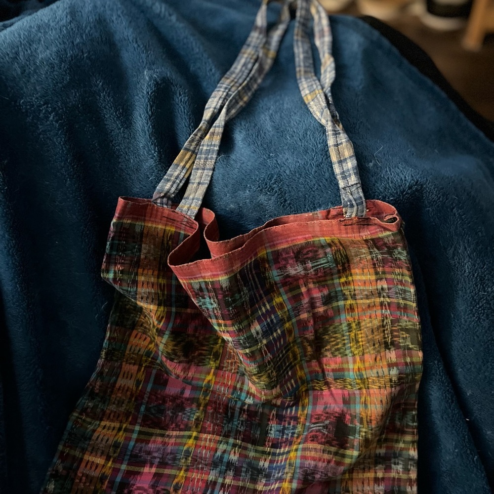 CLEARANCE
Vintage 100%  Guatemala cotton reusable tote bags